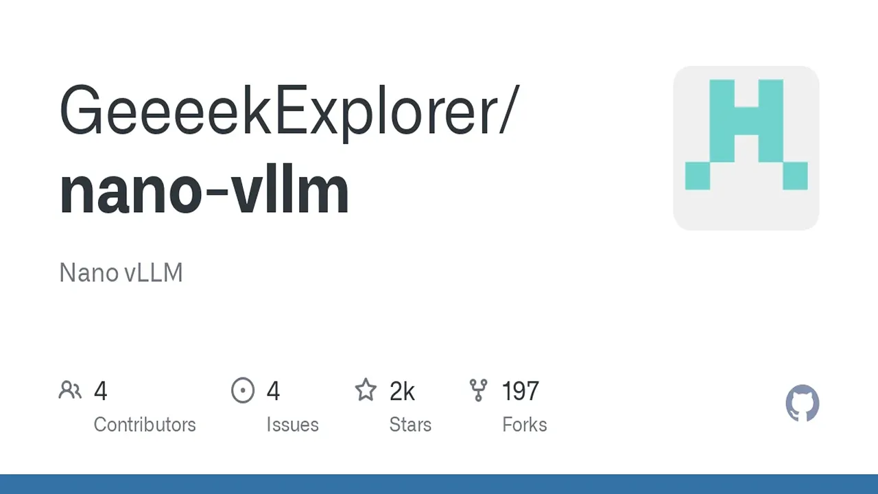 DeepSeek Employee Releases Open-Source "nano-vLLM" Project for Inference Study