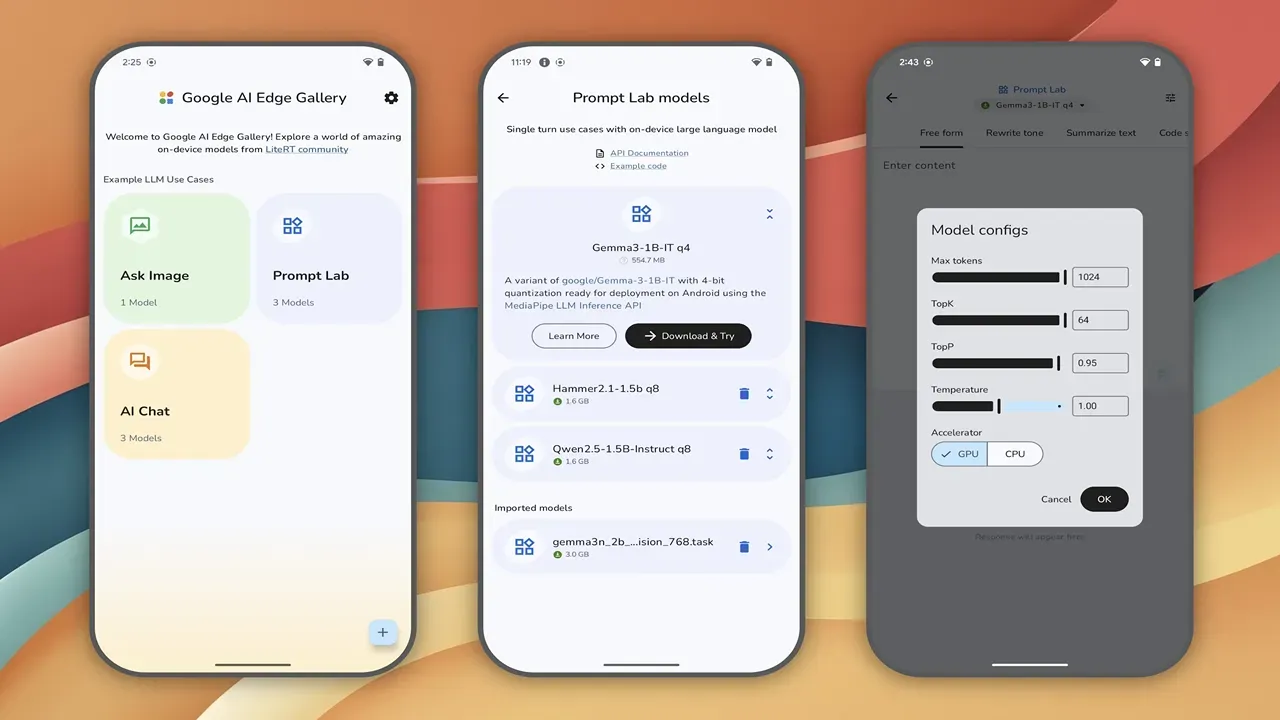 Google Releases App to Run AI Models Directly on Smartphones