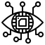 Computer vision Icon